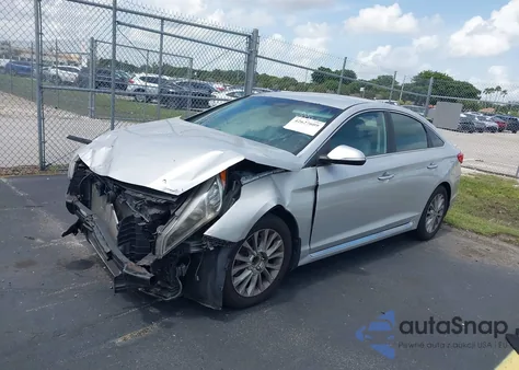 2015 Hyundai Sonata Limited из США, поврежденный, VIN 5NPE34AF2FH015764